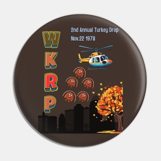 Wkrp turkey drop Pin