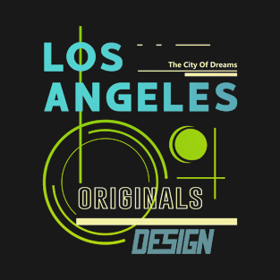 Los Angeles Urban Streetwear Design T-Shirt