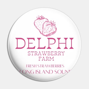 Delphi Strawberry Farm Pin