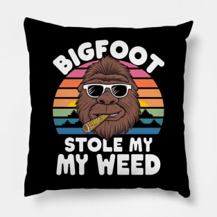 Bigfoot stole my weed Pillow