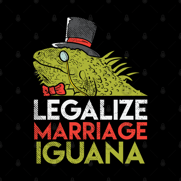 Legalize Marriage Iguana by maxdax