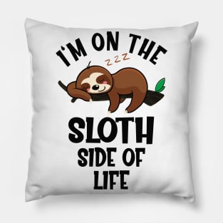 Funny Sloth Saying Pillow