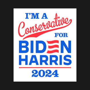 I'm a Conservative For Biden 2024 T-Shirt