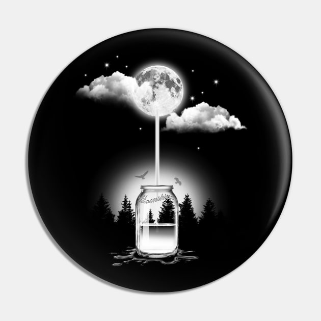 Moonshine Pin by Artizan