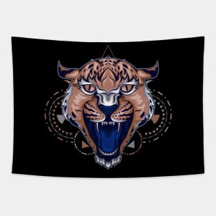 cheetah mask Tapestry