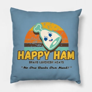 Happy Ham Brand Luncheon Meats Pillow