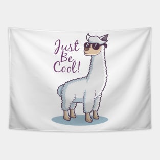 alpaca ! just be cool Tapestry