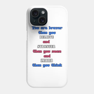 I am smarter than you think Phone Case