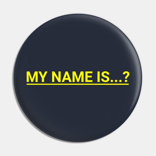 My Name Is...? Pin by anto R.Besar