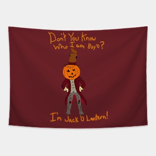 Jack-O-Lantern The Scarecrow Tapestry