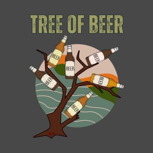 Tree of Beer - Funny Beer T-Shirt