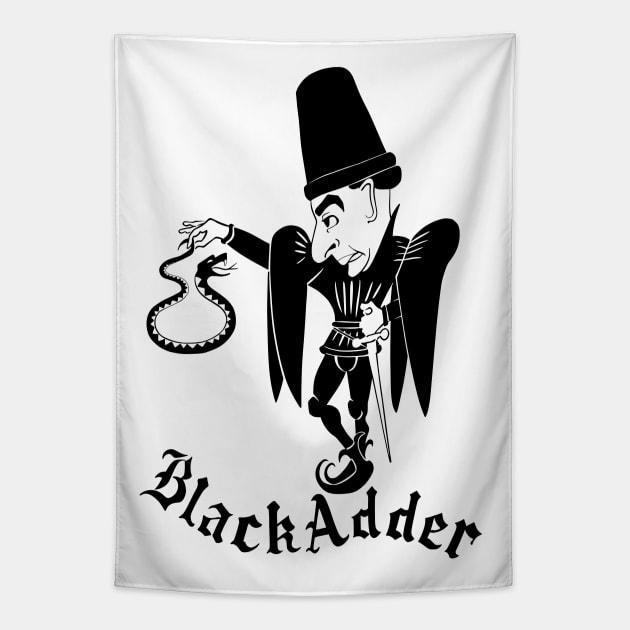 Black Adder Classic Tapestry by DCMiller01