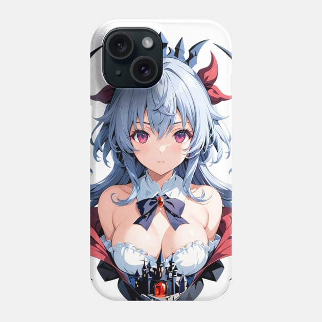 Vampire Ganyu Phone Case by KawaiiDreamyPixie