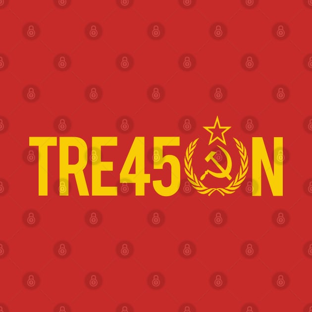 Treason 45 - Tre45on - Soviet hammer and Sickle by skittlemypony