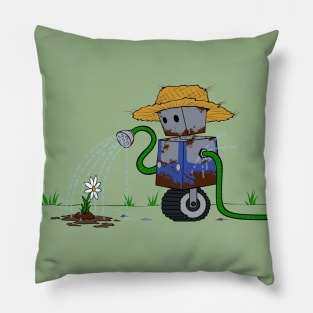 Gardener Robot Pillow