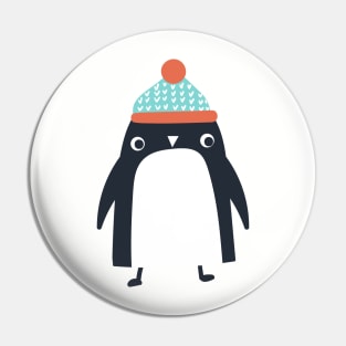 Beanie Penguin Pin