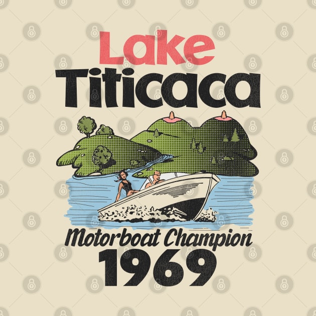 Lake Titicaca Motorboat Champion 1969 by darklordpug