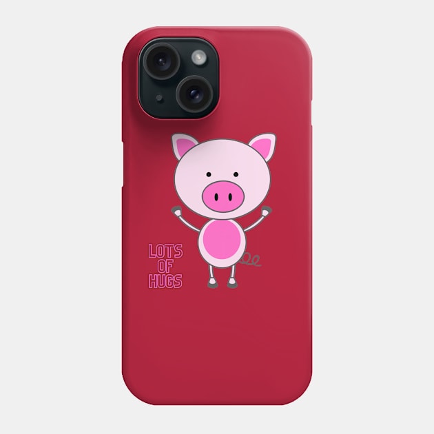 Piggy Phone Case by IrenaAner