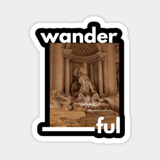 Fashion Wanderful Italy Magnet