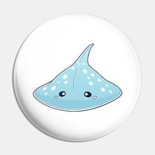 Flat stingray Pin