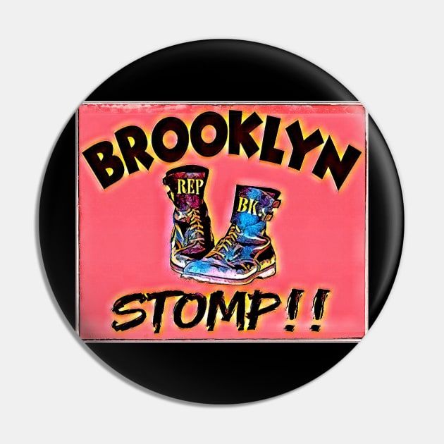 Brooklyn Stomp Pin by Digz