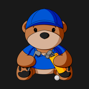 Golf Teddy Bear T-Shirt