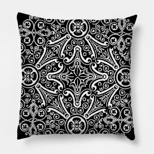 Antique Arabesque Pattern Pillow