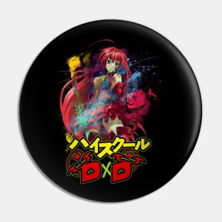 Boosted Gear Possession High School DxD Power Symbol Shirt Pin