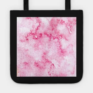 Hand drawn abstract square pink watercolor grunge background Tote