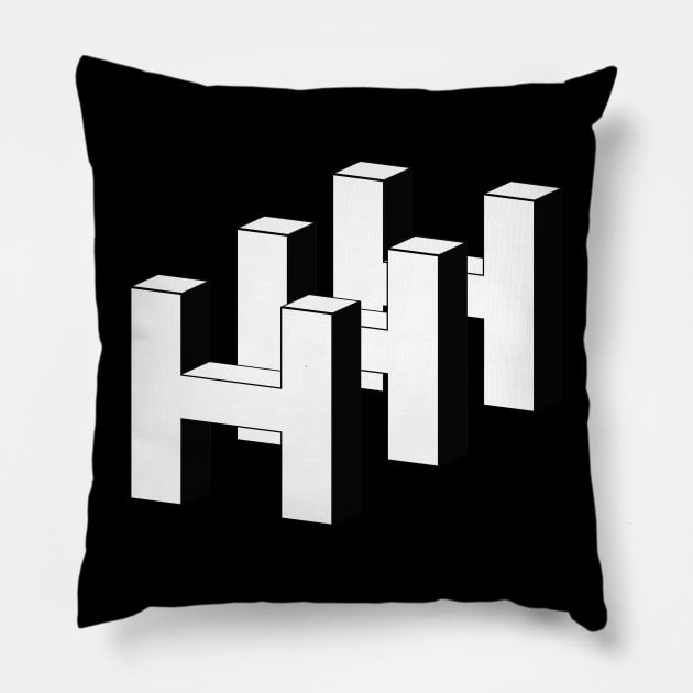 HHH High School Logo Pillow by A Shared Universe
