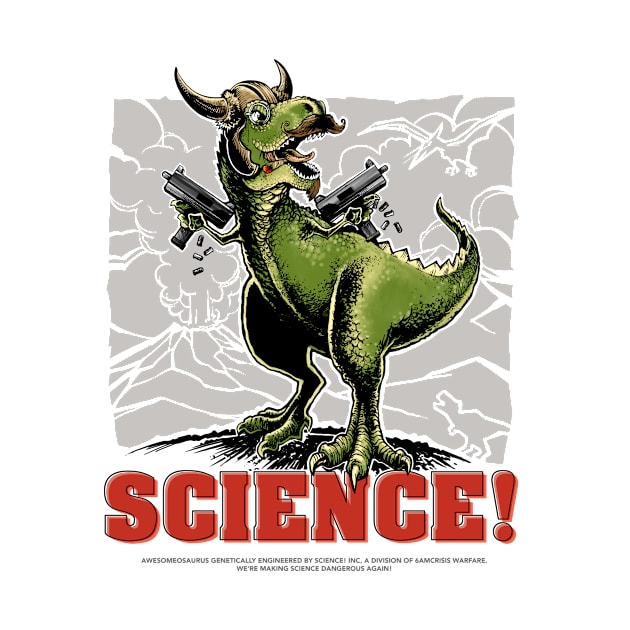 Because Science - AWESOMEOSAURUS! by vincentcarrozza