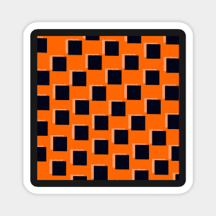 Halloween Checker Up Magnet