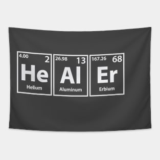 Healer (He-Al-Er) Periodic Elements Spelling Tapestry