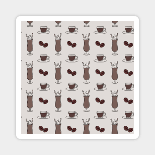 Coffee Pattern 4 Magnet