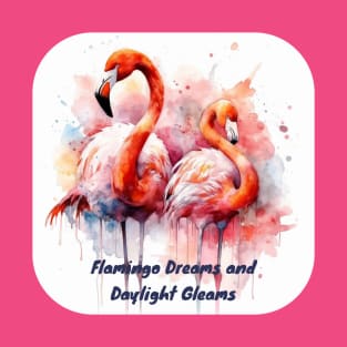 Flamingo Dreams and Daylight Gleams T-Shirt