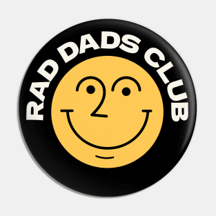 Rad Dads Club x Happy Vintage Retro Style Smiley Face Pin