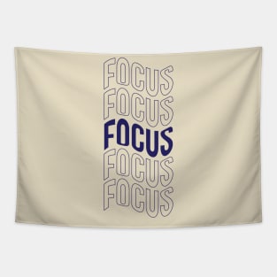 Focus Quote Motivational Inspiration Words Tapestry