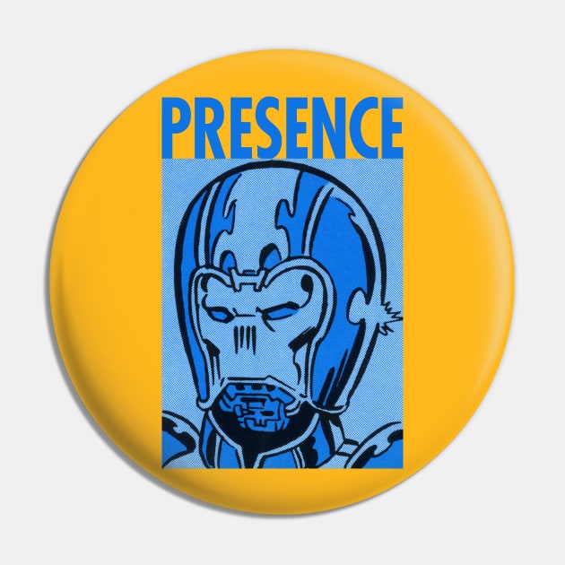 Defender Villian: Presence Pin by HustlerofCultures