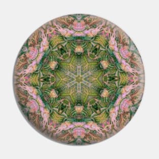 Herbal Mandala Pin