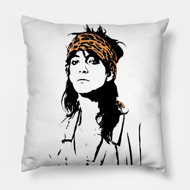 Patti Smith Pillow by prickle27