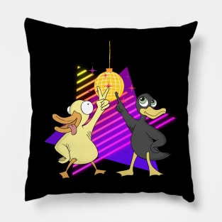 Disco Ducks Pillow