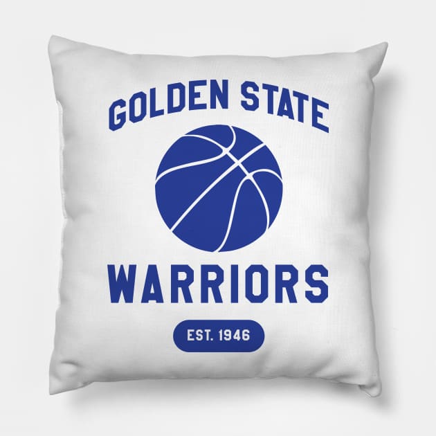 golden state warriors Pillow by GS