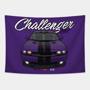 Challenger SRT8 Purple by pjesusart Tapestry