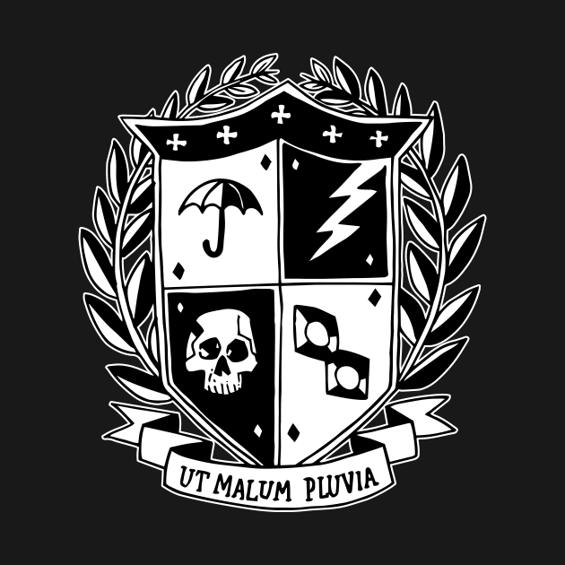 Umbrella Academy - School Crest [Front & Back] by Dopamine Creative