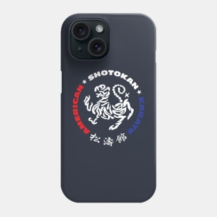 American Shotokan Karate pocket badge Phone Case