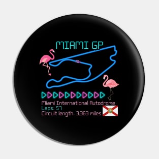 Miami Grand Prix,Formula 1, USA, Florida, F1 Pin