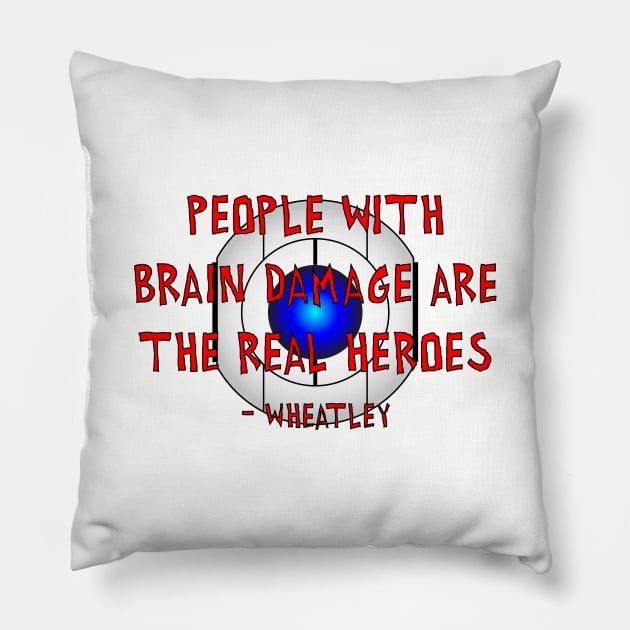 Brain Damage Pillow by tk6189