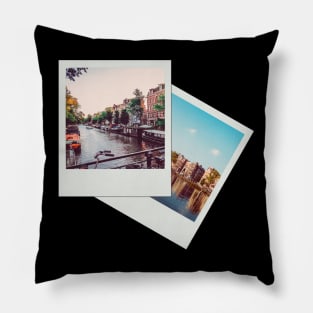 Amsterdam Polaroid Pillow