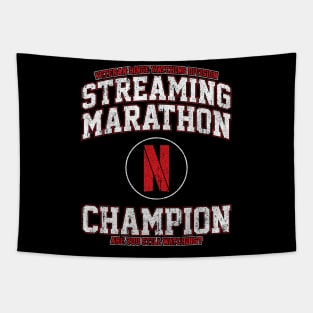 Streaming Marathon Champion Tapestry