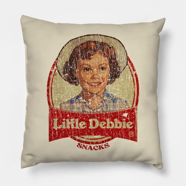 VINTAGE LITTLE DEBBIE - DIABEETUS Pillow by WongKere Store